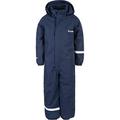 ZIGZAG Kinder Kinder Schneeanzug Vally Coverall W-PRO 10000 I Unisex Overall für Mädchen und Jungen I Outdoor Anzug mit Reflektoren 2048 Navy Blazer 140