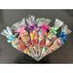 Pre Filled Vegan Themed Sweet Cones Assorted Fizzzy - Non Fizzy Sweet for Kids Birthday Party - Vegan Pick N Mix Sweets (1 Count (pack of 25))