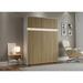 Orren Ellis Jacen Murphy Bed Wood in Brown | 86.5 H x 65.5 W x 18 D in | Wayfair C7ED24C66DA341A1BB27AF383D0BC16F