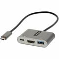 StarTech.com USB-C Multiport Adapter, USB-C auf HDMI 4K Anschluss, 100W PD, USB 3.0 Hub 5Gbit/s (1xTyp-C/ 1xA), USB-C zu HDMI Dock/Reiseadapter mit Stromversorgung, Laptop Dockingstation (CDP2HDUACP2)