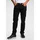 Regular-fit-Jeans LEE "DAREN ZIP FLY" Gr. 32, Länge 32, schwarz (clean black) Herren Jeans Regular Fit