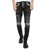 Straight-Jeans RUSTY NEAL "YOKOTE", Herren, Gr. 29, US-Größen, schwarz, 98% Baumwolle, 2% Elasthan, mehrfarbig, casual, Jeans, mit farblich abgesetzten Details