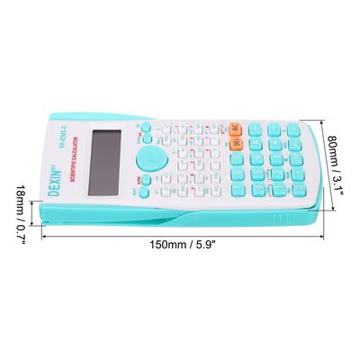 Scientific Calculator 2-Line 12 Digit Display Engineering Calculator