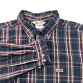 Carhartt Shirts | Carhartt Button Down Flannel Shirt Mens Xl Usa Blue Red Plaid Cotton Long Sleeve | Color: Blue/Red | Size: Xl