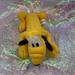 Disney Toys | Disney Parks Pluto Crafted Vintage 11 Inch Retro Toy Plush | Color: Yellow | Size: Disney Plush