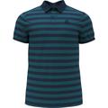 ODLO Herren Polo Polo shirt s/s CONCORD, Größe M in Blau