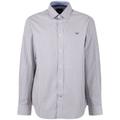 Men's Crew Clothing Classic Stripe Shirt - Steel Grey