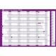 Sasco 2023/24 Academic Year Wall Planner with Wet Wipe Pen & Sticker- you get 10