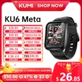 Première mondiale KUMI KU6 Meta Smart Watch 1.96" 100+ Cadran exquis avec boussole Détection de la