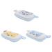 3Pcs Baby Bath Sponge Cartoon Ultra Cotton Absorbent Sponge for Toddler