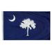 Annin Flag Makers South Carolina State 3x5 Ft Nylon SolarGuard Nyl-Glo Flag