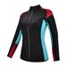 REALON Wetsuit Jacket Women Wetsuit Top 2mm Neoprene Long Sleeve Swimsuit For Diving Swim Surfer And Other Aquatic Sports