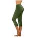 Scrunch Leggings for Women Seamless High Waisted Yoga Pants Stretch Workout Fitness Gym Active Compression Tights Army Green
