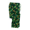 Men's Big & Tall Flannel Novelty Pajama Pants by KingSize in Neon Spiders (Size XL) Pajama Bottoms