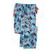 Men's Big & Tall Licensed Novelty Pajama Pants by KingSize in Mario Tie Dye Toss (Size 2XL) Pajama Bottoms