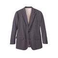 Men's Big & Tall KS Signature 2-Button Classic Blazer by KS Signature in Blue Stripe (Size 50)