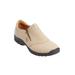 Wide Width Women's The Aidan Flat by Comfortview in New Oyster Pearl (Size 8 W)