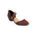 Wide Width Women's The Camilla Pump by Comfortview in Dark Brown (Size 12 W)