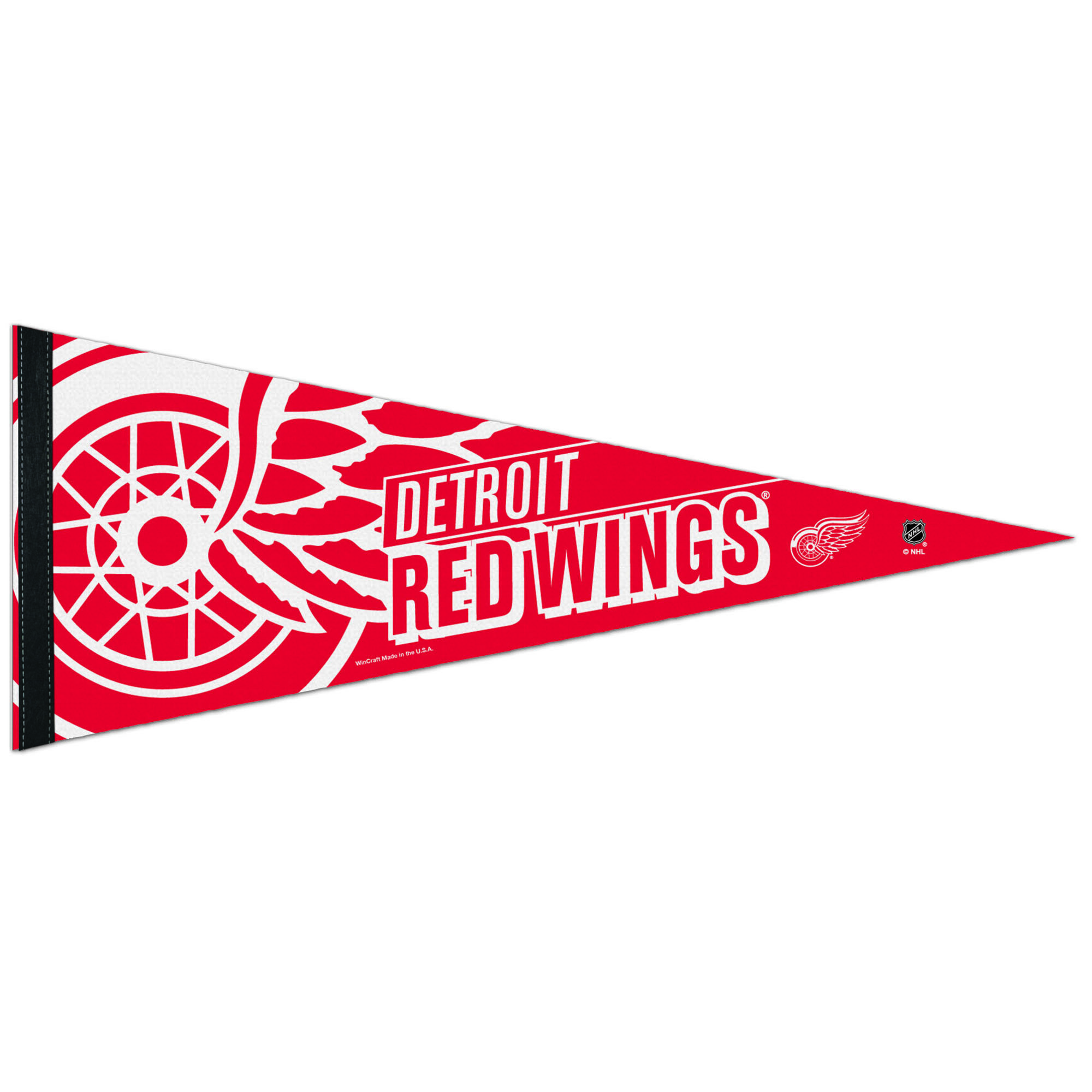Detroit Red Wings Wincraft 12 x 30 Premium Wimpel – Logo Image