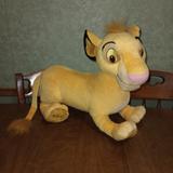 Disney Toys | Disney Large Simba Lion King Plush Stuffed Animal Toy | Color: Yellow | Size: Large
