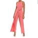 Nine West Pants & Jumpsuits | New With Tag Nine West Sleeveless Size 6 Peach Jumpsuit | Color: Orange/Pink | Size: 6