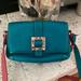 Dooney & Bourke Bags | Dooney & Bourke Leather Shoulder Bag | Color: Blue | Size: Os