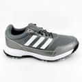 Adidas Shoes | Adidas Tech Response 2.0 Gray Silver Metallic Mens Wide Golf Shoes Ee9420 | Color: Gray/White | Size: Various