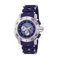 Invicta Men's Sea Spider Collection Chronograph Watch 5533 with Blue Dial and Blue PU Strap