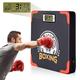 Hoteam Strength Tester Punch Force Sensor Adjustable Height Boxing Training Equipment Wall Mounted Boxing Boxer Boxing Machine Wall Punch Pad Boxing Punching Bag Machine for Adult Kid (Classic)