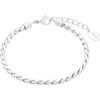 s.Oliver Armband Edelstahl silber Damen