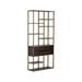 Liang & Eimil Mervyn 79" H x 35" W Standard Bookcase Metal in Brown | 79 H x 35 W x 12 D in | Wayfair LIAGM-SHL-194