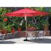 Arlmont & Co. Nazayah 156" Market Umbrella, Wood in Red | 108.813 H x 156 W x 156 D in | Wayfair 8B1A8E7871EE4A17BD5BCE700113B473