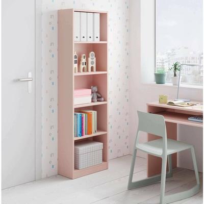Dmora - Buchhandlung Dmacagg, Hohes Bücherregal mit 5 Regalen, Büro- oder Schlafzimmerregal, Image