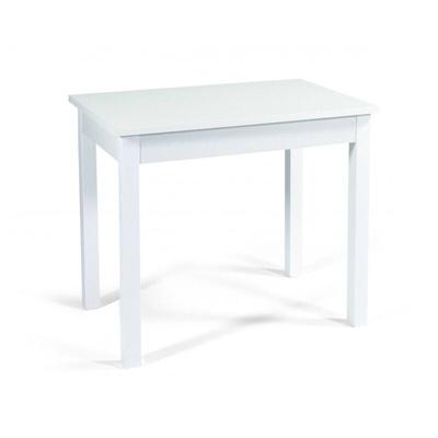 Tisch 90x60 cm ausziehbar, Esche weiß - Cuneo Image
