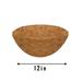Coco Liner for Hanging Basket Round Natural Planter Liner Coconut Fiber Window Box Liners Planter Insert Trough Planter Coconut Basket Liners for Outdoor Plants