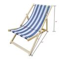 Outdoor Folding Beach Chaise Lounge Chair Camping Recliner Sling Chair Beach Recliner Beach Chair with Adjustable Back Pool Chair Outdoor Chair Garden Chair Portable Chair