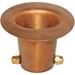 Monarch Rain Chains Pure Copper Gutter Adaptor with Brass Bolt for Rain Chain Installation Large