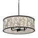 Varaluz Lighting - Scribble - 6 Light Pendant In Glam Style-12 Inches Tall and