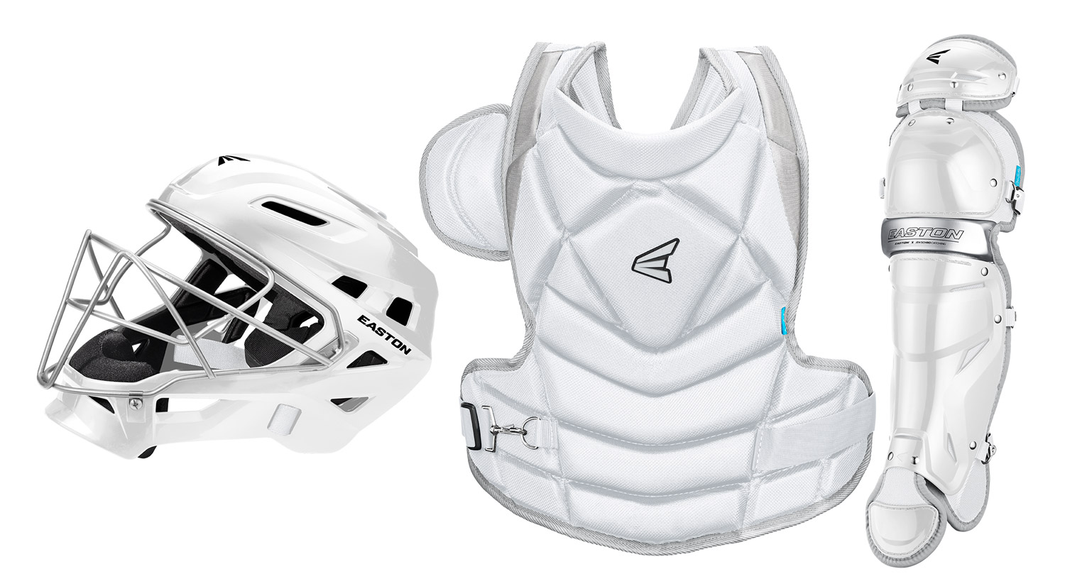 Easton Jen Schro THE FUNDAMENTAL Fastpitch Softball Catcher's Box Set 2023 White