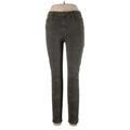 Sanctuary Jeans - Super Low Rise Skinny Leg Denim: Green Bottoms - Women's Size 10 - Dark Wash