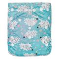 KaWaii Baby Goodnight Heavy Wetter Cloth Diaper Shell 3 Waterproof Layer Cozy Inner - Porcupine