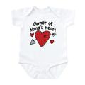CafePress - OWNER OF NANA s HEART Infant Bodysuit - Baby Light Bodysuit Size Newborn - 24 Months