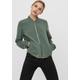 Bomberjacke VERO MODA "VMCOCO L/S BOMBER" Gr. XS (34), grün (laurel wreath) Damen Jacken Übergangsjacken