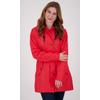 Softshellmantel DEPROC ACTIVE "PEAK ROBSON WOMEN", Damen, Gr. 40 (M), rot, 96% Polyester; 4% Elastan mit TPU Membrane, casual, Langarm mit verstellbarem Klettverschluss, Mäntel, auch in Großen Größen erhältlich
