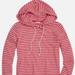 J. Crew Tops | J.Crew Red & White Striped Beach Hoodie | Xs | Color: Red/White | Size: Xs