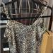 Nine West Tops | Nine West Luxe Animal Collection Leopard Print Cami Size S | Color: Black/Brown | Size: S