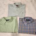 Ralph Lauren Shirts | 3 Men Button Down Shirts Size Large | Color: Blue/Green | Size: L