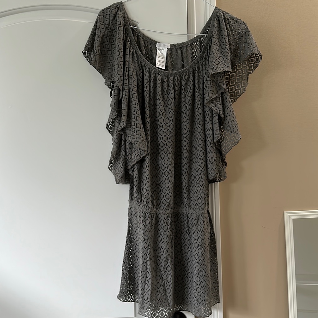 Jessica Simpson Swim | Jessica Simpson Swimsuit Coverup | Color: Gray | Size: L