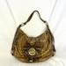 Michael Kors Bags | Michael Kors Faux Snake Skin Oversized Shoulder Bag | Color: Brown/Gold | Size: Os