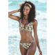 Triangel-Bikini S.OLIVER Gr. 38, Cup C, bunt (coffee, mint) Damen Bikini-Sets Ocean Blue